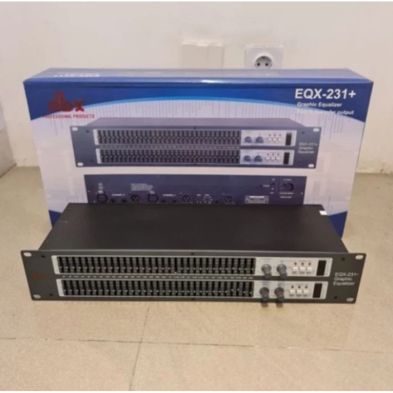 Equalizer DBX EQX 231 Plus Subwoofer Equalizer DBX EQX 231+SUB