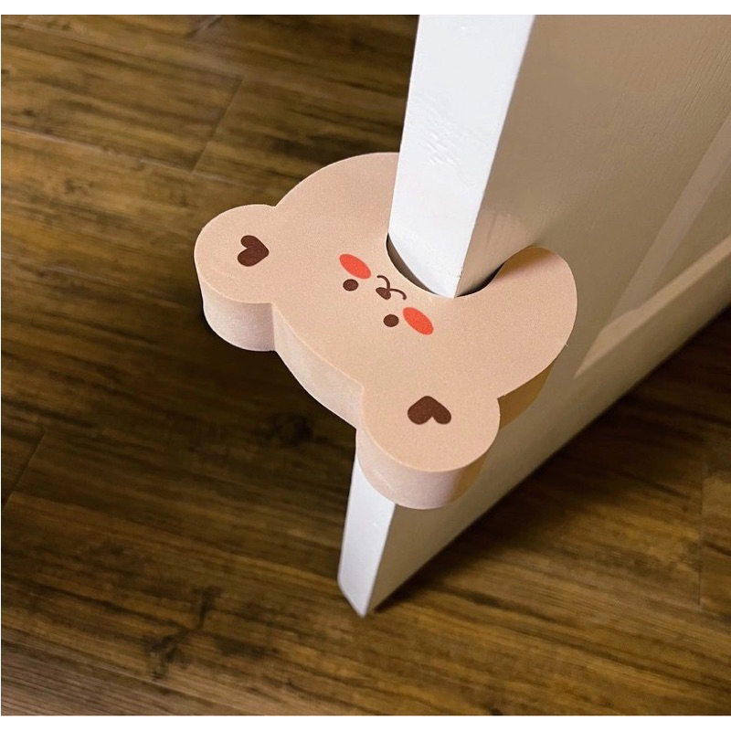 Apple Bebé - Door Stopper Lucu | Bumper Dinding Door Stopper | Karet Karakter Hewan Lucu Penahan | P