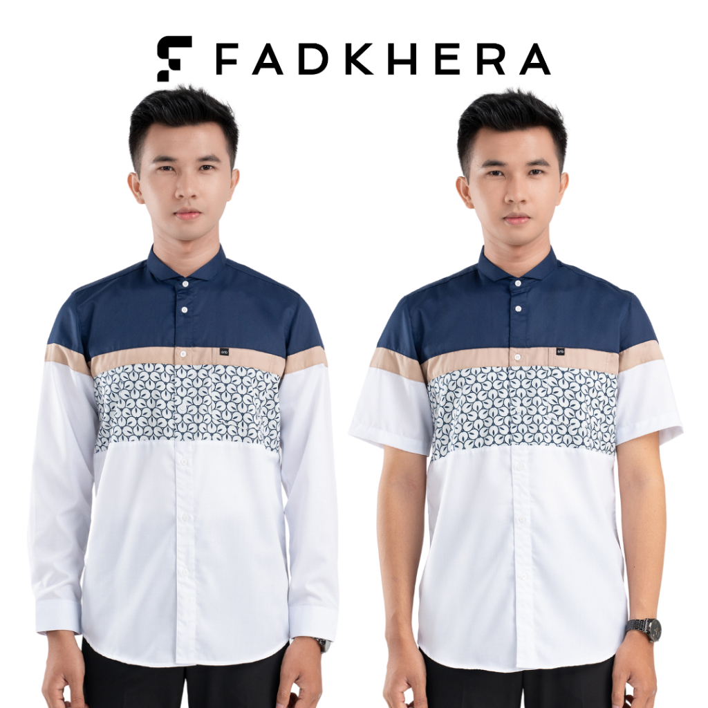 FADKHERA X ANB | Fadkhera Official Store Koko Kemeja Pria Lengan Panjang Depok Ustd Ammi Nur Baits