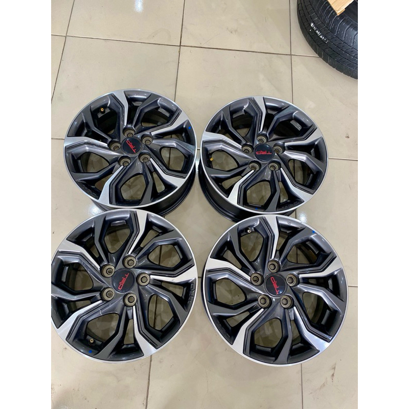velg original rush trd ring 16 pcd 5x114 cocok rush terios inova dll asli original