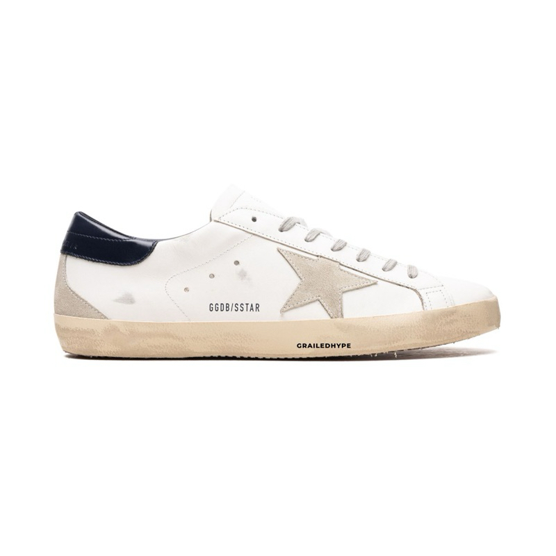 Golden Goose Super Star Classic White Ice Black / White Brown Blue / White Dark Grey / Black White L