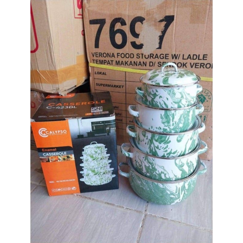Panci calypso lurik 5 susun