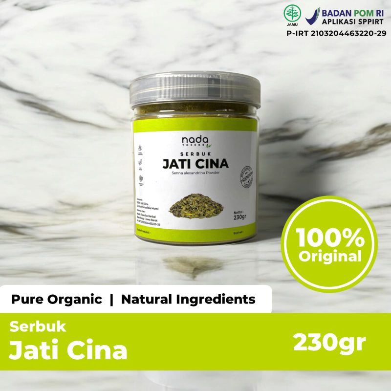 

JATI CINA Bubuk Serbuk Premium | Herbal Diet & Sembelit | Senna Alexandria Powder | 50gr, 100gr & 250gr