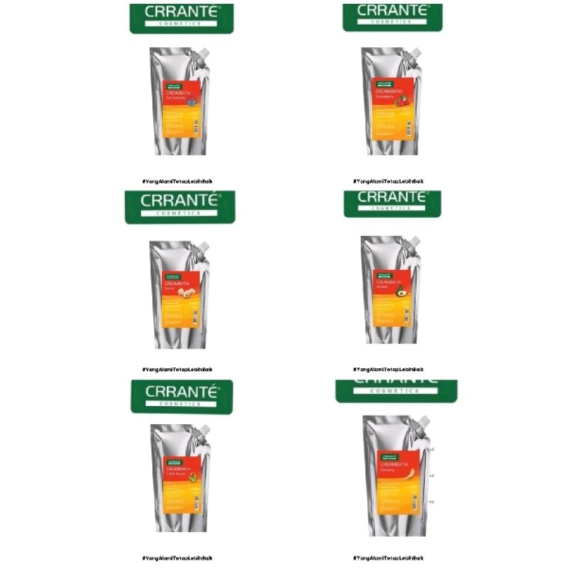 Crrante Creambath Refill 1kg - Perawatan Rambut Creambath dari Crrante