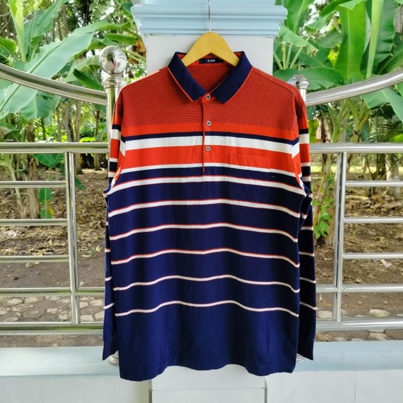 Long Sleeve / Polo Shirt / Vintage / Second / TAPP