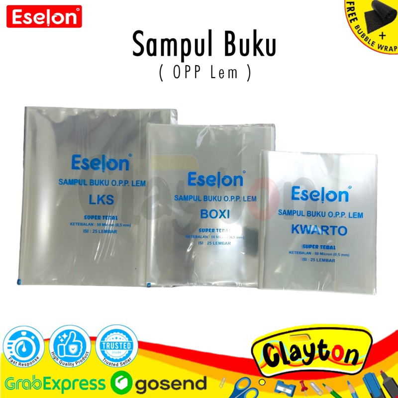 

Sampul Buku Plastik LKS / Sampul Buku Lem Tebal / Sampul buku Eselon