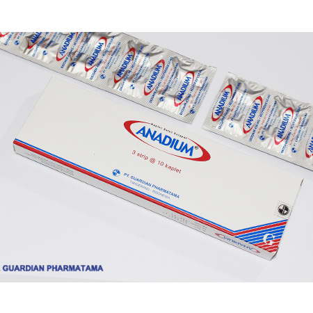 Anadium Box 30's Kaplet Guardian / Obat Wasir / Obat Hemoroid