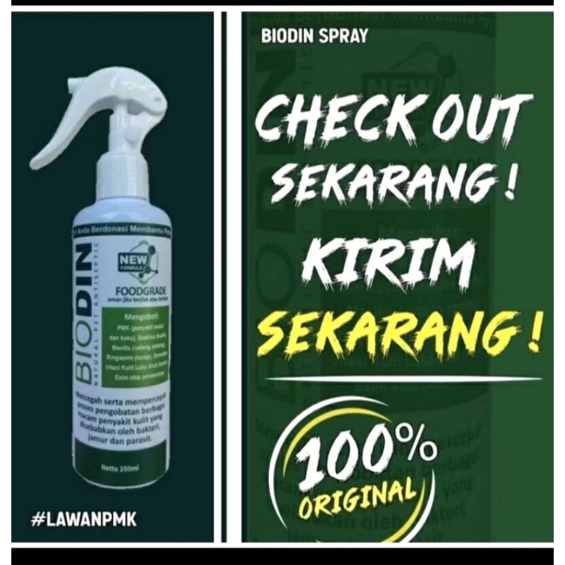 BIODIN OBAT PMK SAPI AMPUH - UNTUK SAPI TDK MAU MAKAN