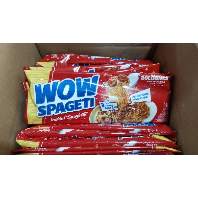 

MIE SPAGHETI INSTANT/WOW SPAGHETI INSTAN BOLOGNESE