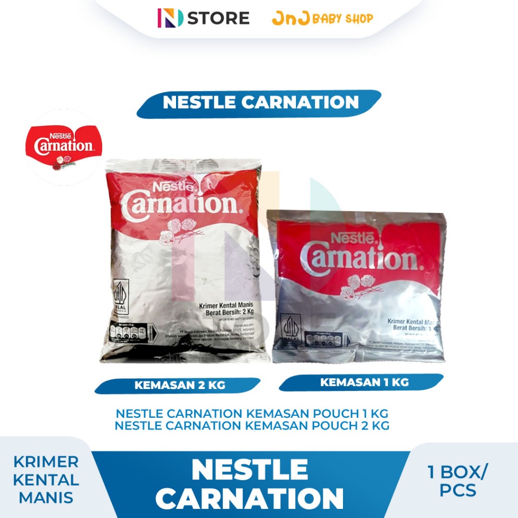 

Susu Carnation Krimer Kental Manis Kemasan Pouch 1KG DAN 2KG