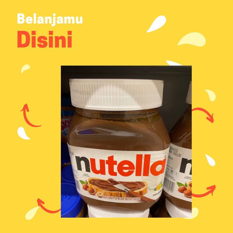 

Nutella Hazelnut spread with cocoa