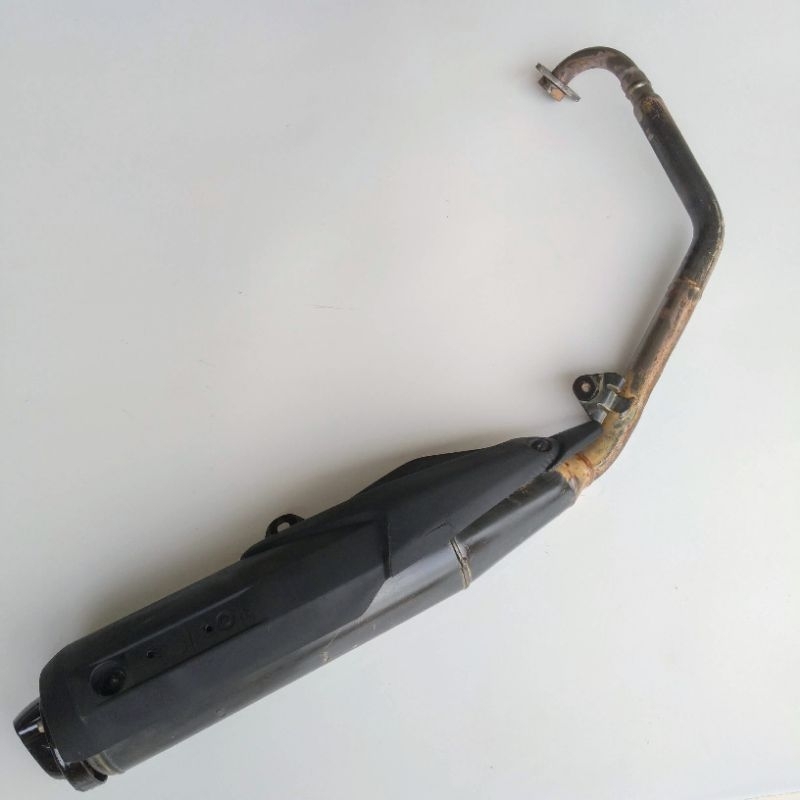 KNALPOT STANDAR XABRE 150 PNP R15 OLD 2FB FULSET ORIGINAL COPOTAN