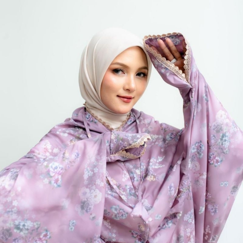 Mukena Terusan Parasut Korea/mukena genggam/mukena Imut/mukena terusan/mukena terusan mini/mukena ha