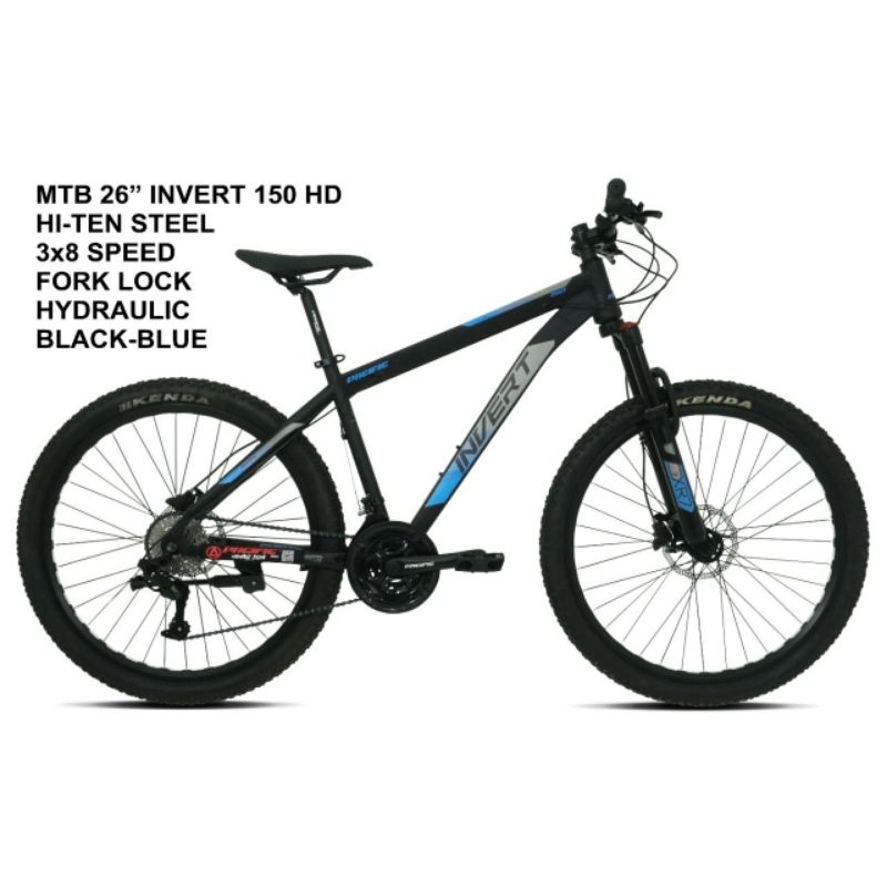 SEPEDA GUNUNG DEWASA MTB PACIFIC INVERT 150 UK 27.5 INCH