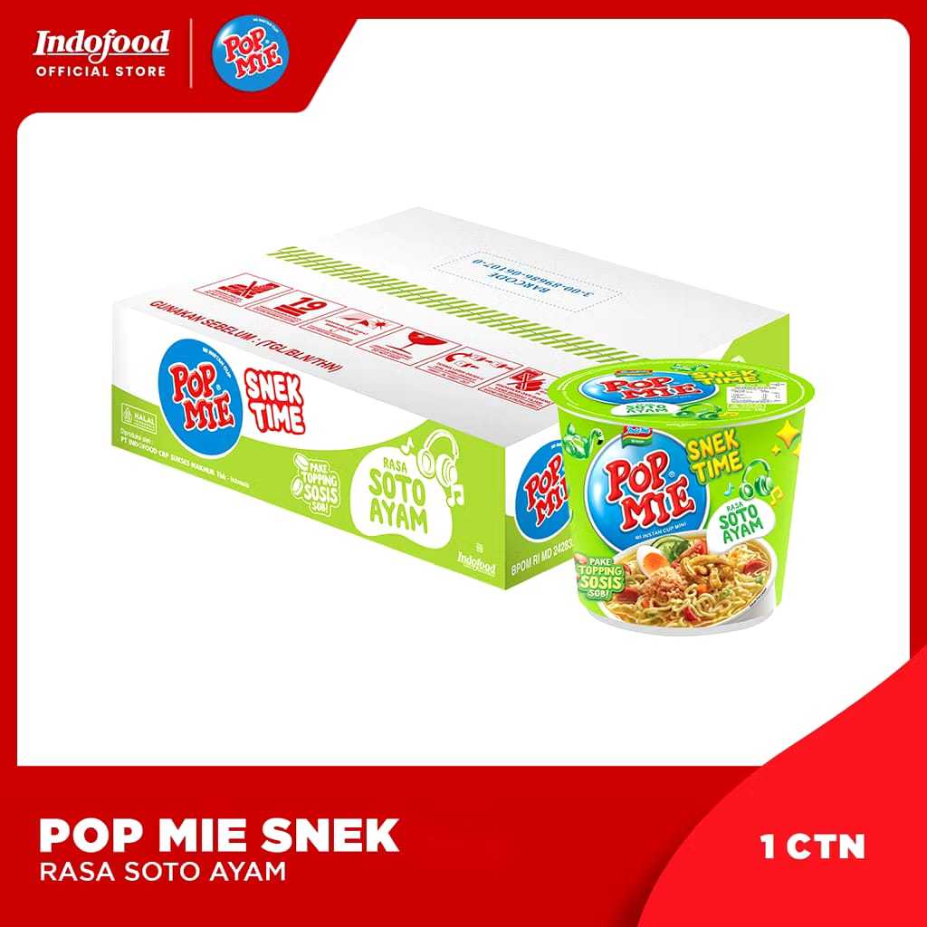 

POP MIE MINI SOTO 1 DUS ISI 24PCS