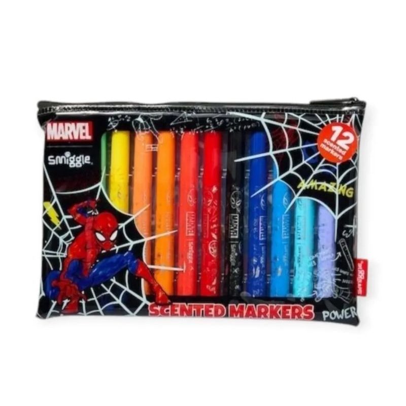 

SmiggleSpider-Man Marker Pack X 12