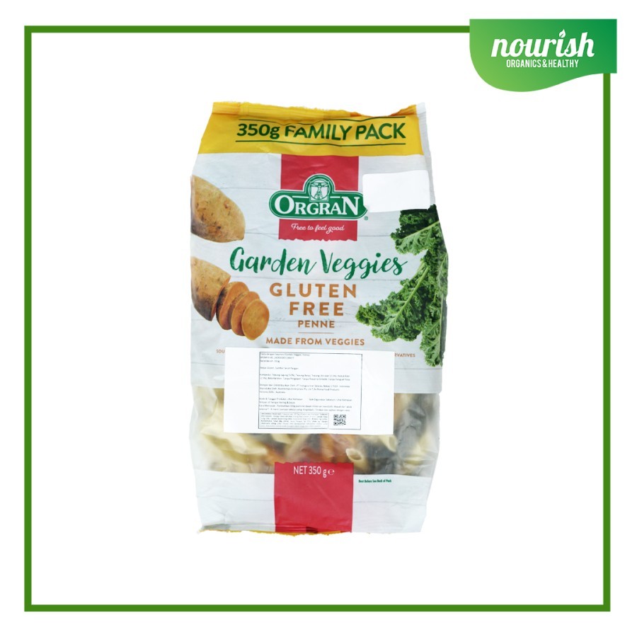 

Orgran, Garden Veggies Gluten Free Rice PENNE 350gr