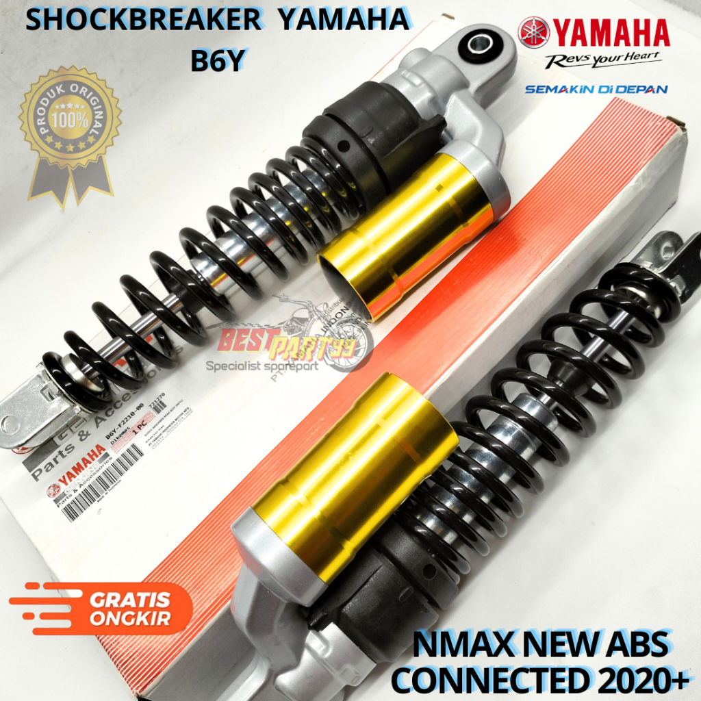 Shockbreaker Yamaha B6Y NMAX New ABS Connected 2020 AHM KUALITAS ORIGINAL ASLI ORI