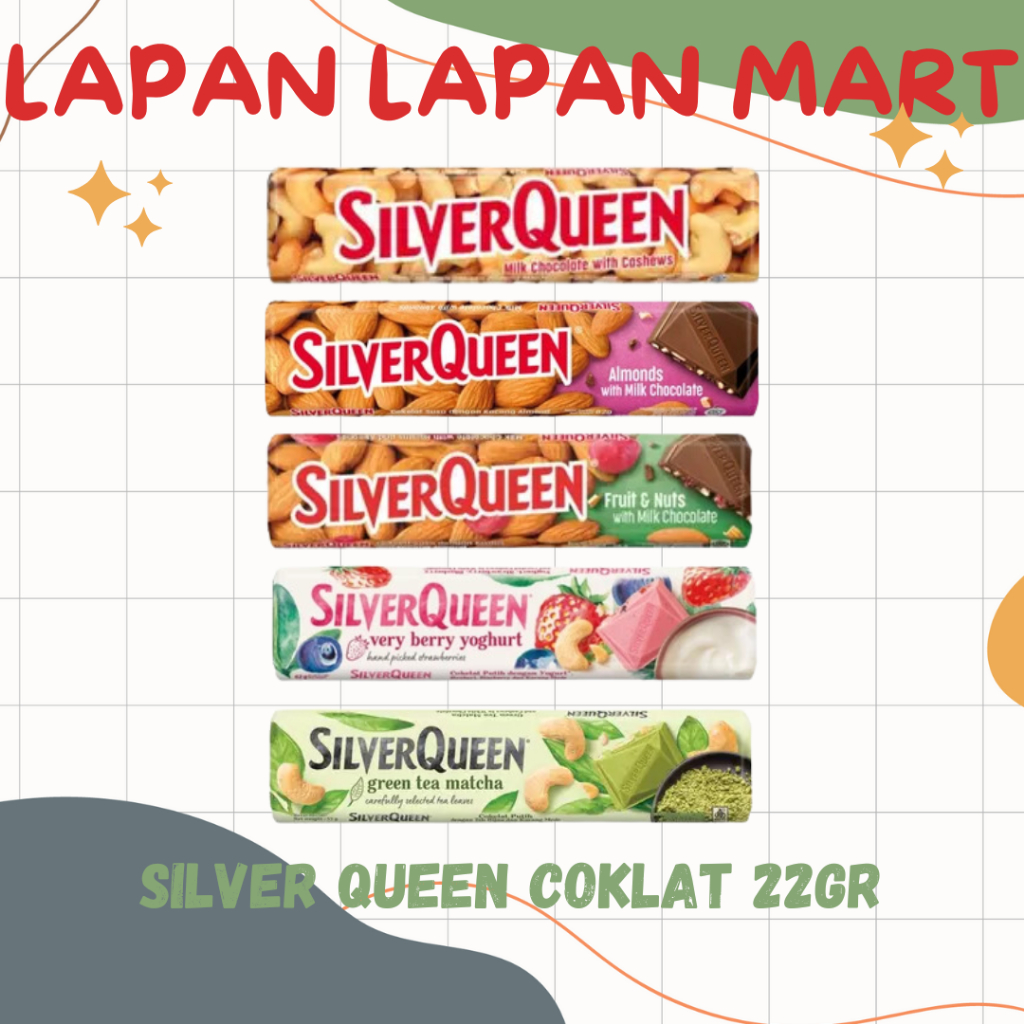 

SIlver Queen Coklat 22gr Kecil