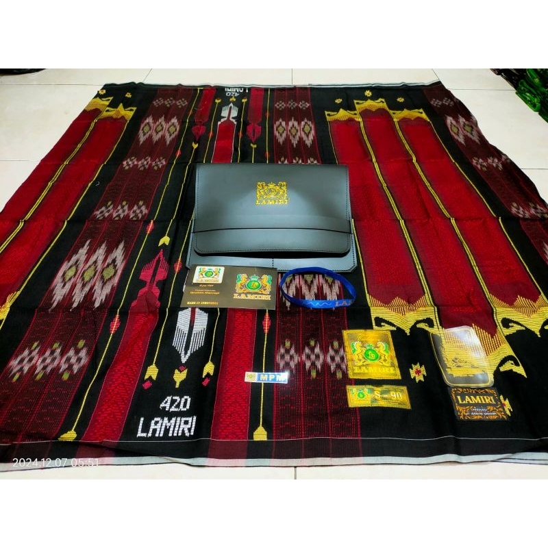 MASTERPICE LAMIRI SARUNG: LAMIRI TIPE: MPM BAHAN: FS