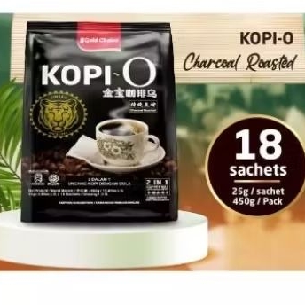 

Gold Choice Kopi O Charcoal Roasted Coffee With Sugar Added