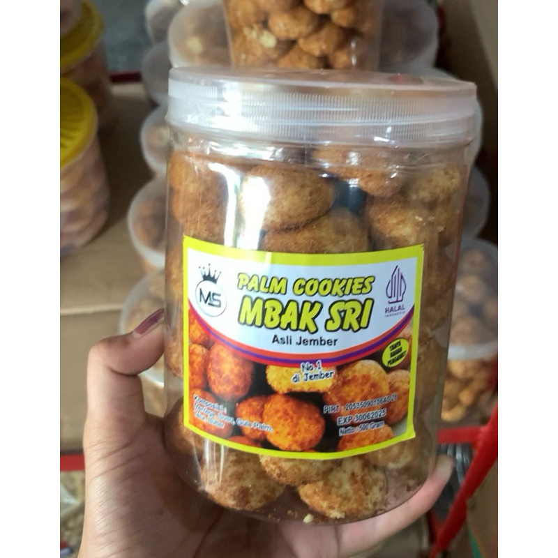 

Jual palm cookies mbak sri renyak manis gurih