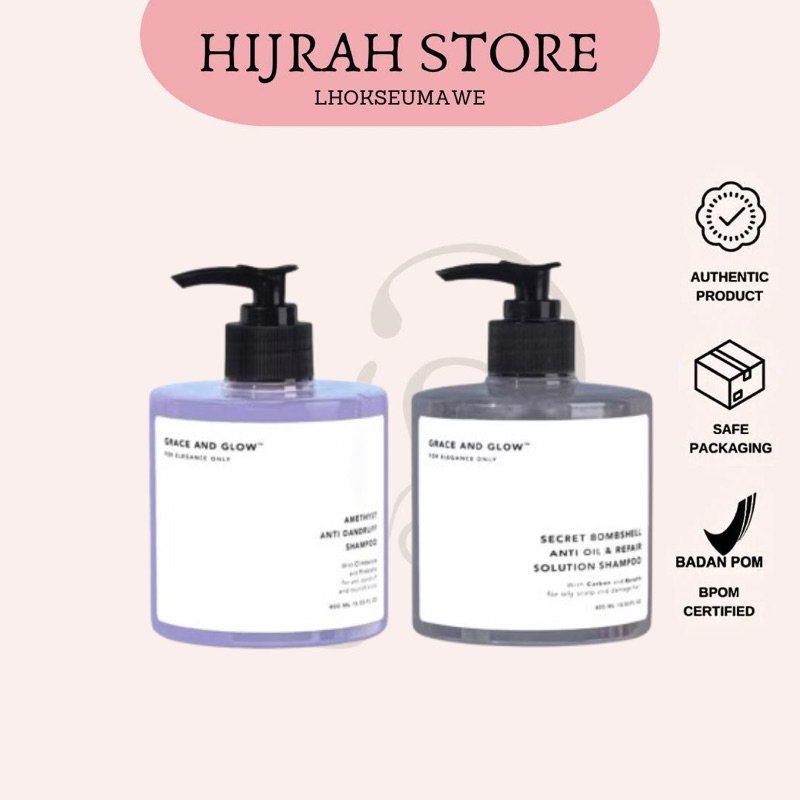 HIJRAH STORE GRACE AND GLOW SHAMPO