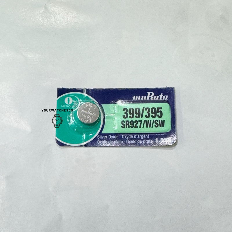 Baterai Murata SR927/W/SW / Baterai 927 / 399/395 / Baterai Jam Tangan