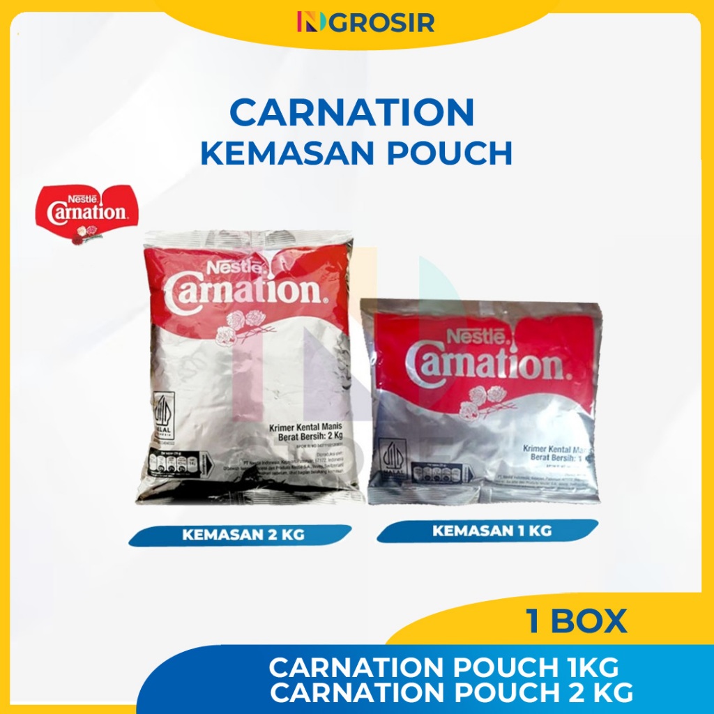 

Susu Carnation Krimer Kental Manis Kemasan Pouch 1 dan 2KG