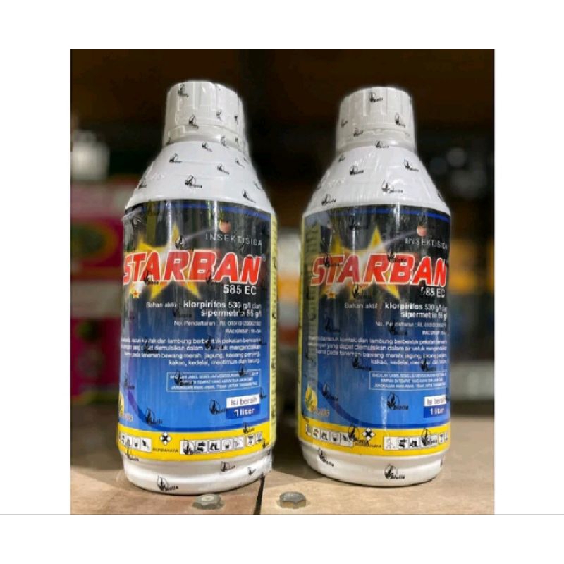 STARBAN 1 LITER | STARBAN 585EC 1 LITER | INSEKTISIDA STARBAN 1 LITER | INSEKTISIDA STARBAN 585 EC 1