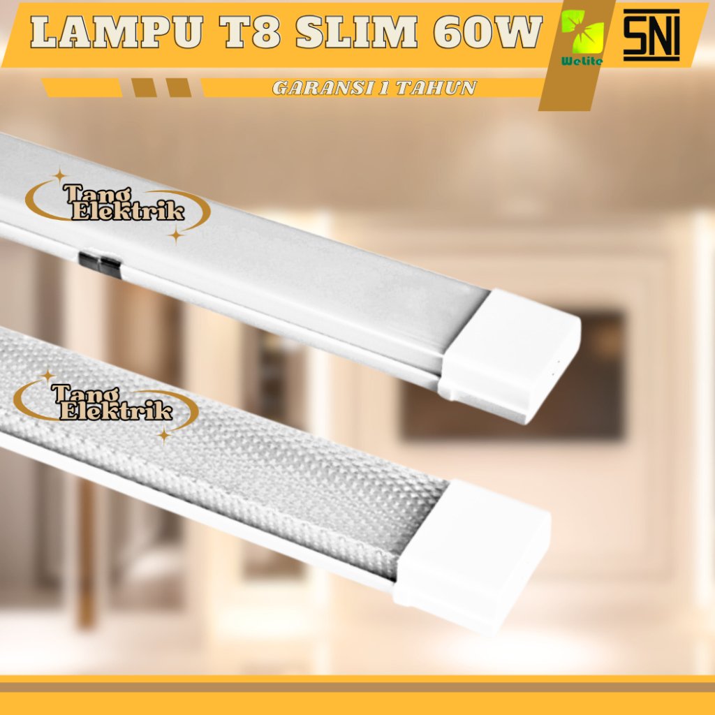 Lampu TL Slim Tube Light T8 LED 60W-120cm