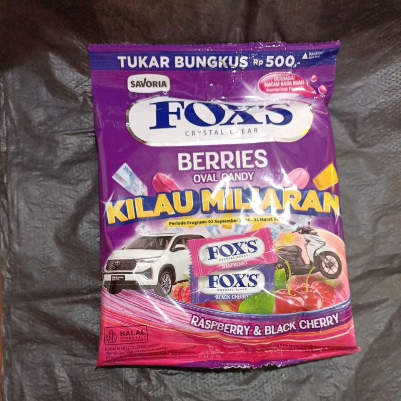 

Fox's Berry Candies Kilau Milurran