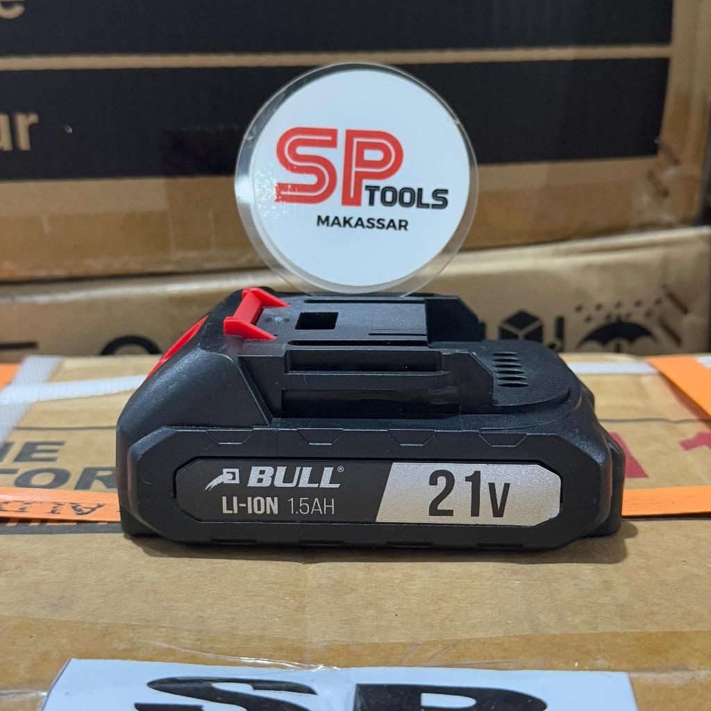 BATERAI / BATTERY KOTAK MESIN BOR IMPACT CORDLESS CAS CHAS 21 VOLT 1.5 AMPERE 21V 1.5 A LXT BULL
