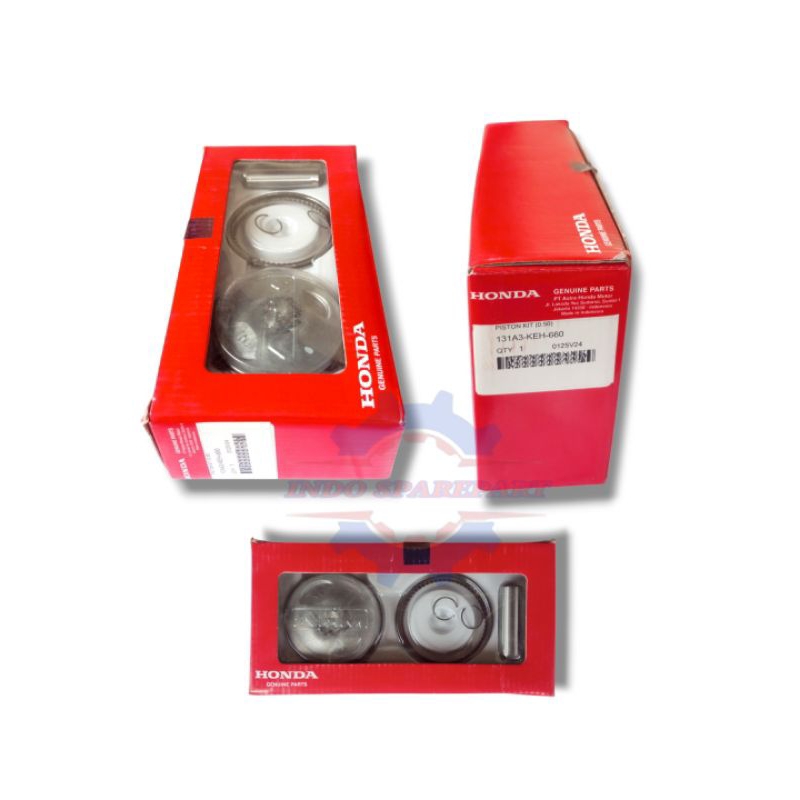 piston kit megapro gl pro megapro new primus 131A3-KEH-660 os 0.50 original HONDA AHM