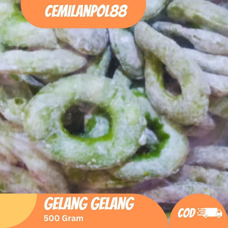 

KOLONG KOLONG HIJAU 500 GRAM | CEMILAN RENYAH DAN MANIS | CEMILANPOL88