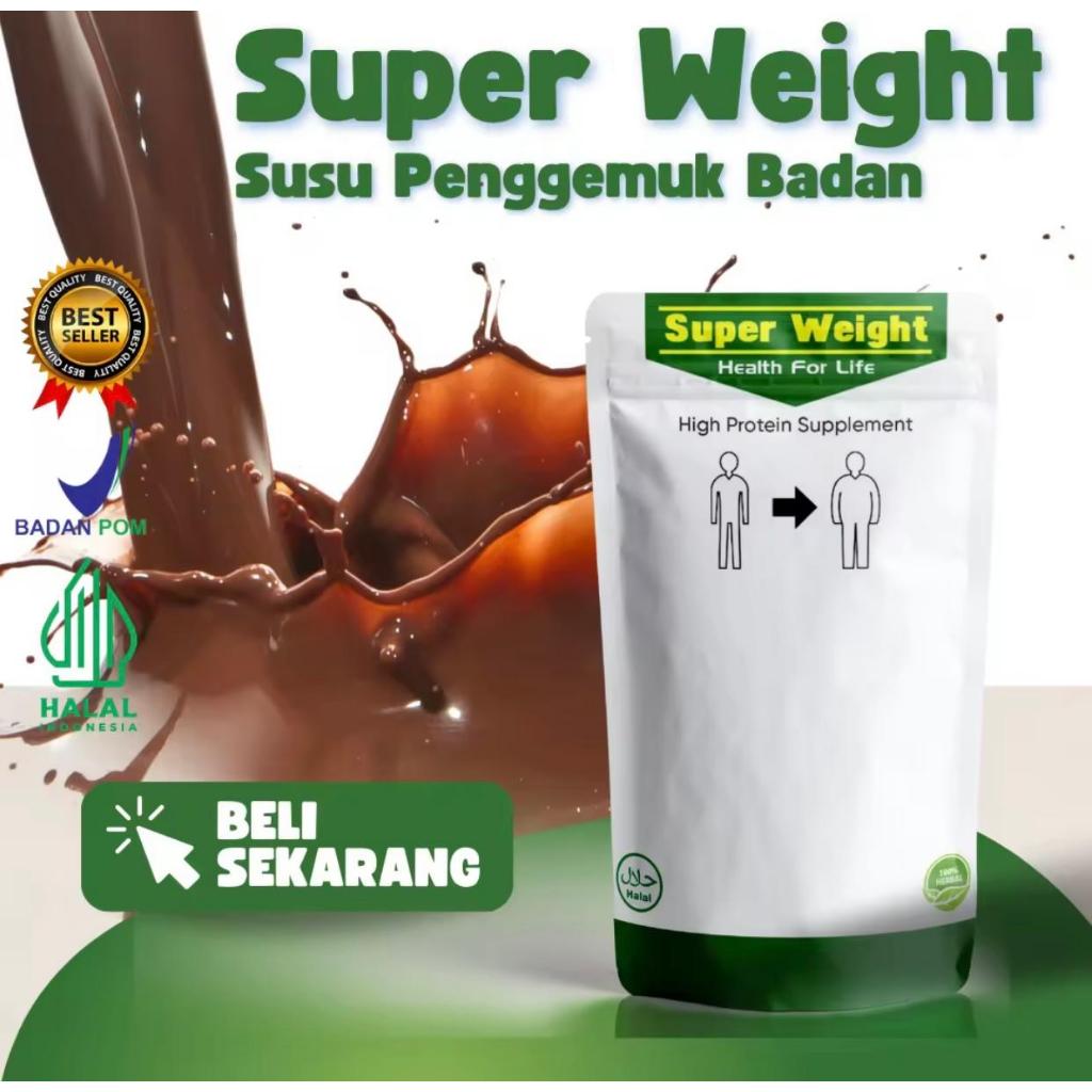 

Halal Susu Penggemuk Badan Super Weight Health For Life [PROMO 50%] SUPER WEIGHT SUSU - Suplemen Penambah Berat Badan Tanpa Efek Samping / penambah berat badan pria / penambah berat badan wanita / obat gemuk sehat / penambah berat badan busui / penambah b