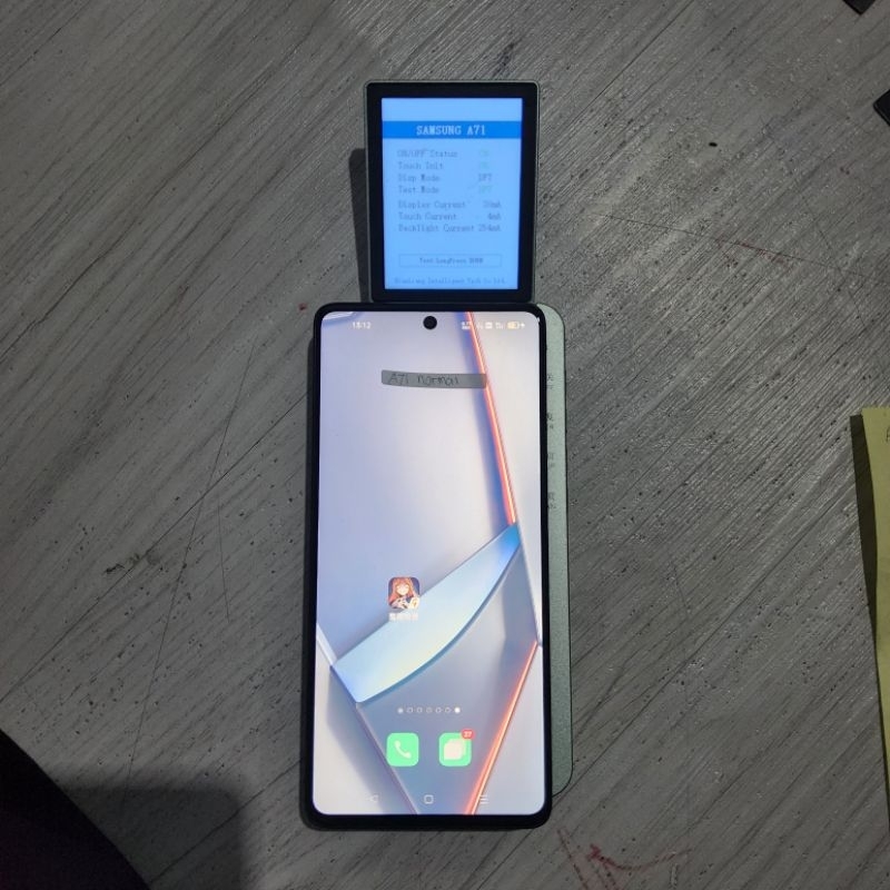 LCD SAMSUNG GALAXY A71 ORIGINAL COPOTAN PLUS FRAME CABUTAN ORI SAMSUNG ASLI