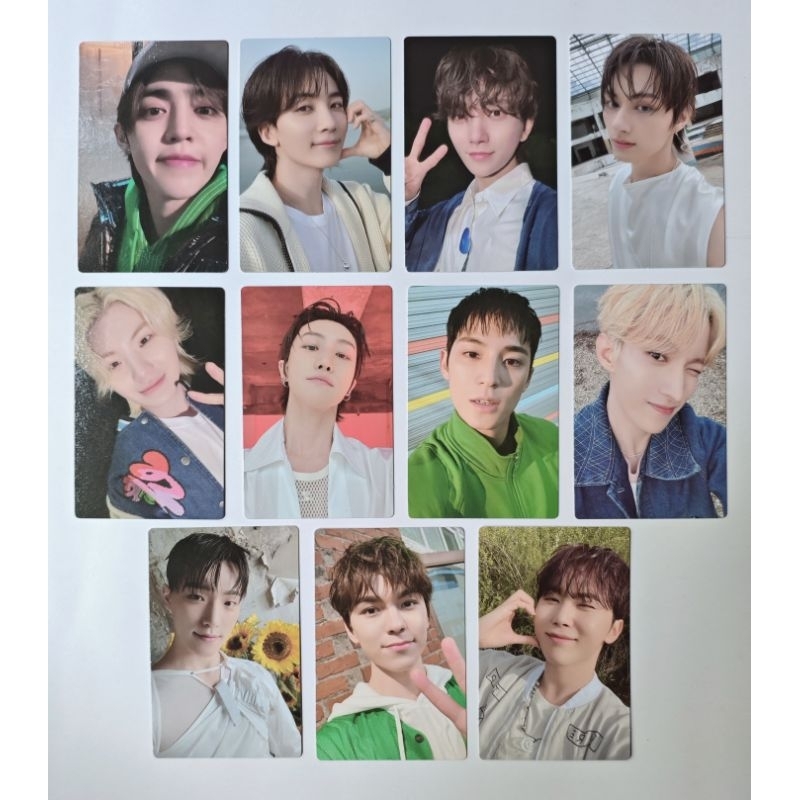 SEVENTEEN JEONGHAN JUN MINGYU THE8 DK SEUNGKWAN DINO MEMBERSHIP KIT PHOTOCARD
