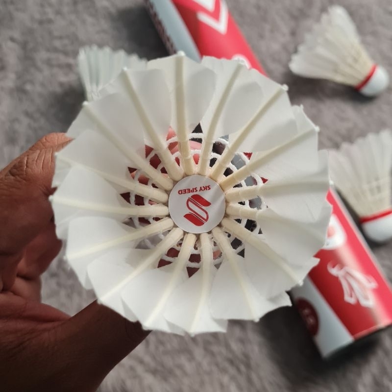 shuttlecock / kok badminton sky speed merah