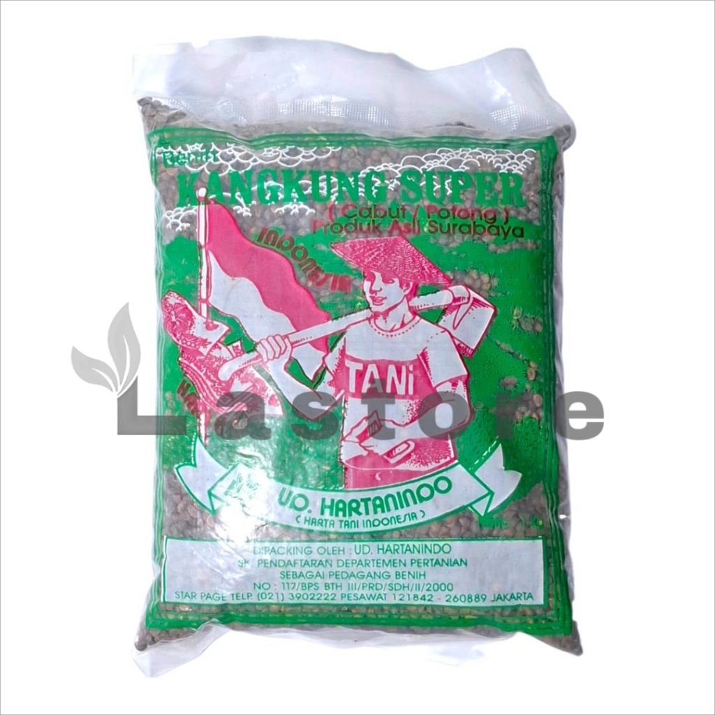 Benih Kangkung Super Isi 1 Kg Cap Tani UD Hartanindo