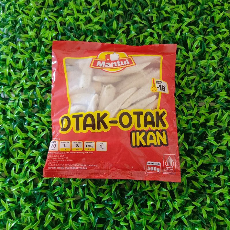 

Mantul Otak - Otak Ikan - Berat 500 Gr