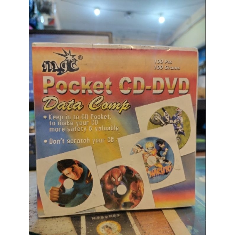 Amplop Sampul Pocket CD-DVD Kertas 100pcs