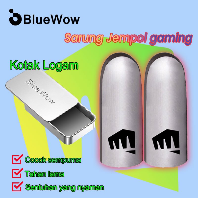 BlueWow Sarung Game Jari Jempol Gaming Anti Keringat Finger Slevee Premium Original Mobile Sarung Je