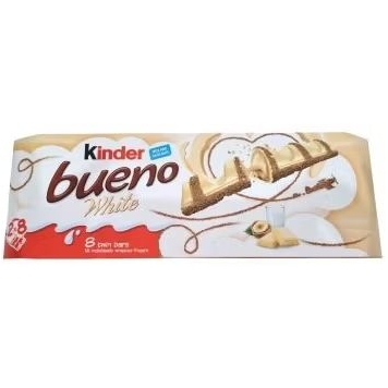 

Kinder Bueno White Milk And Hazelnut 8 Twin Bars