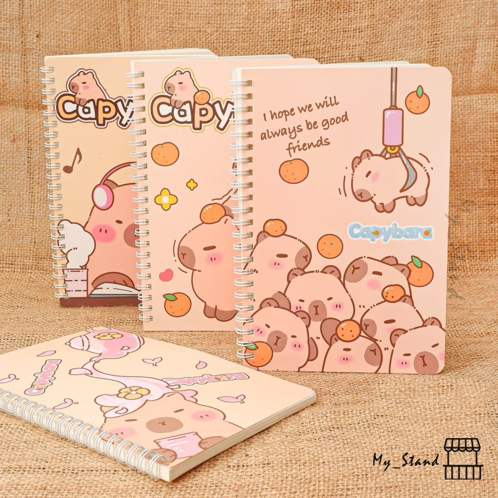 

Notebook Spiral A5 Capybara Diary Aesthetic Buku Jurnal Buku Catatan Buku Note