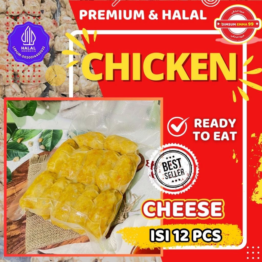 

CHICKEN CHEESE Homemade Premium Halal Isi 12 PCS