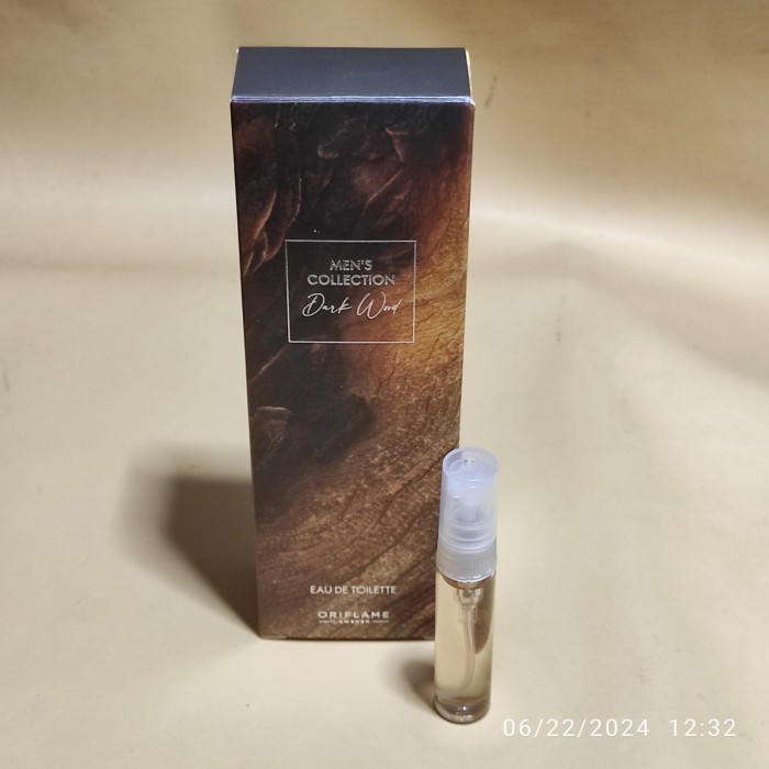 DECANT 2ML 3ML SAMPLE TESTER PARFUM MENS COLLECTION DARK WOOD EDT