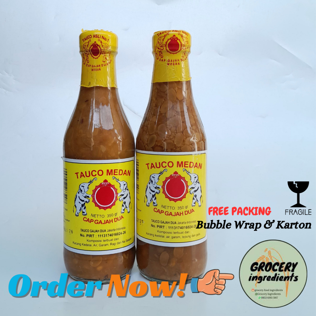

Tauco medan asli 350gr / tauco medan cap gajah