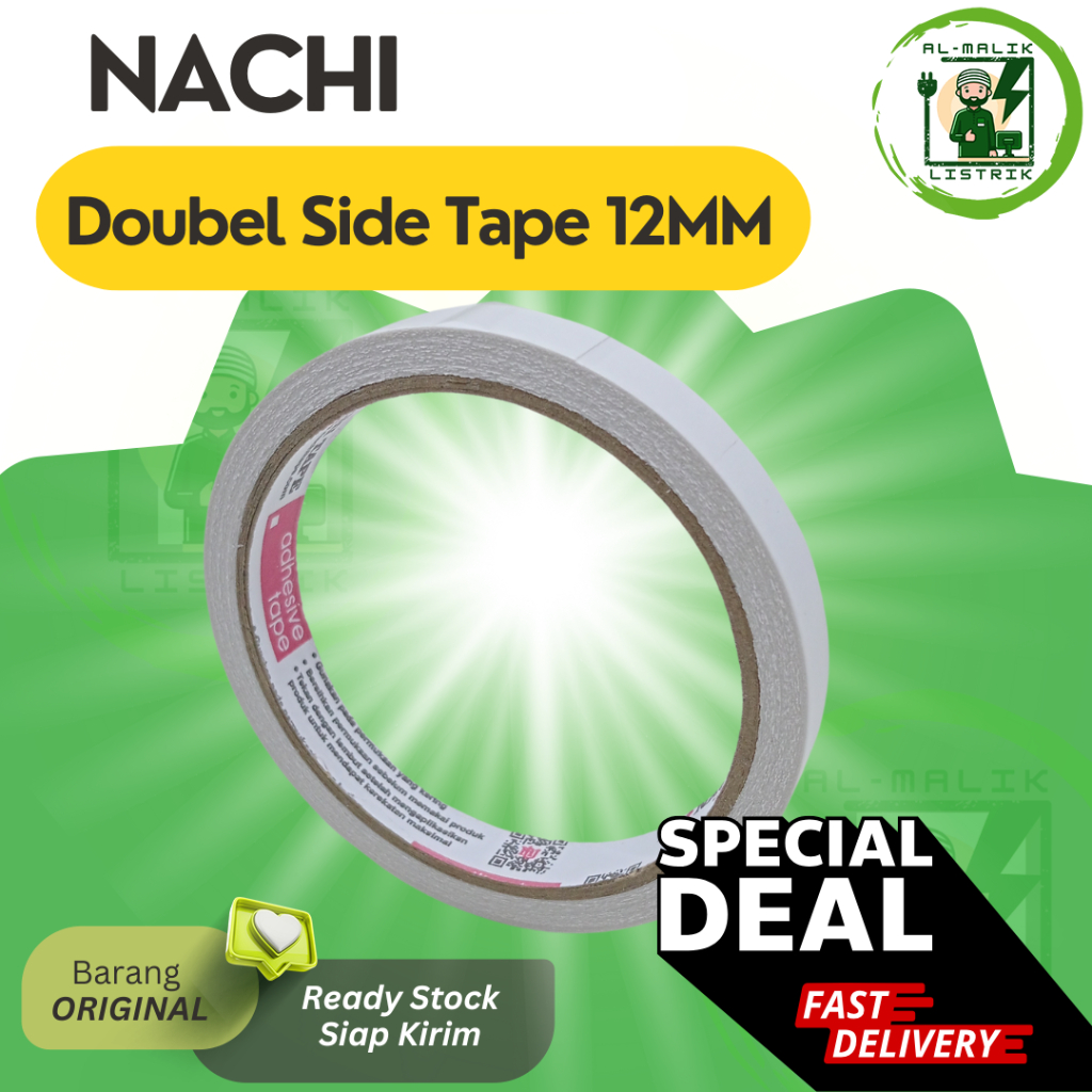 

Doubel Side Tape Nachi 1/2" DOBELTIP 12mm Double Tape Nachi