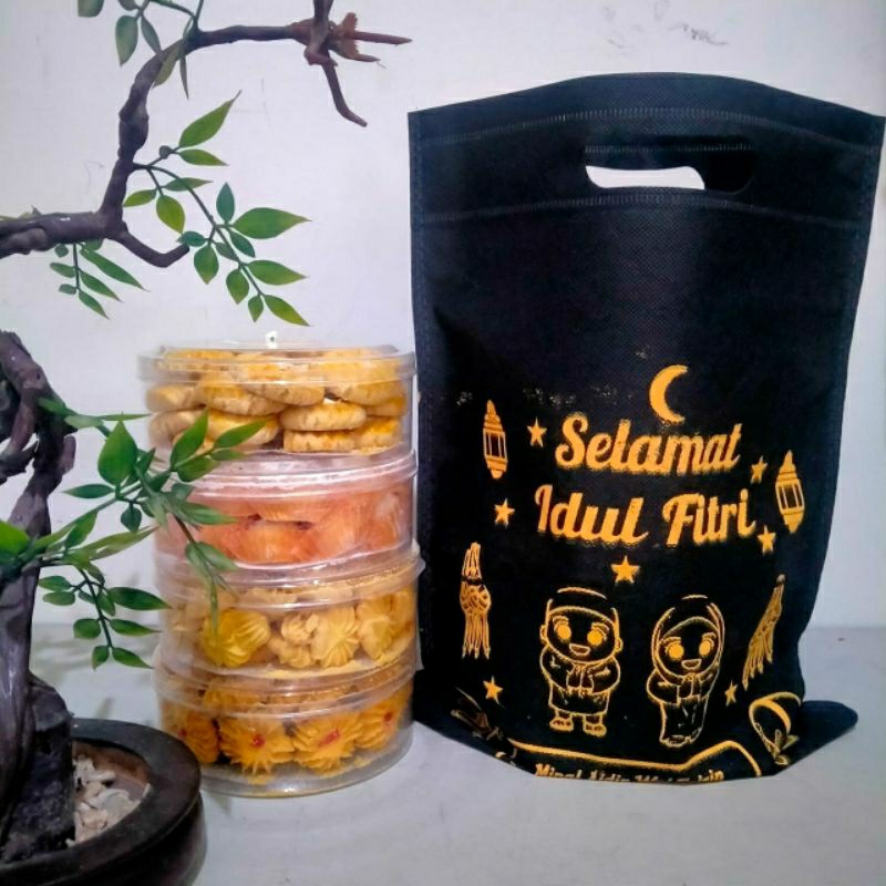 

tas lebaran idul Fitri/tas parcel bingkisan nastar/tas hari raya